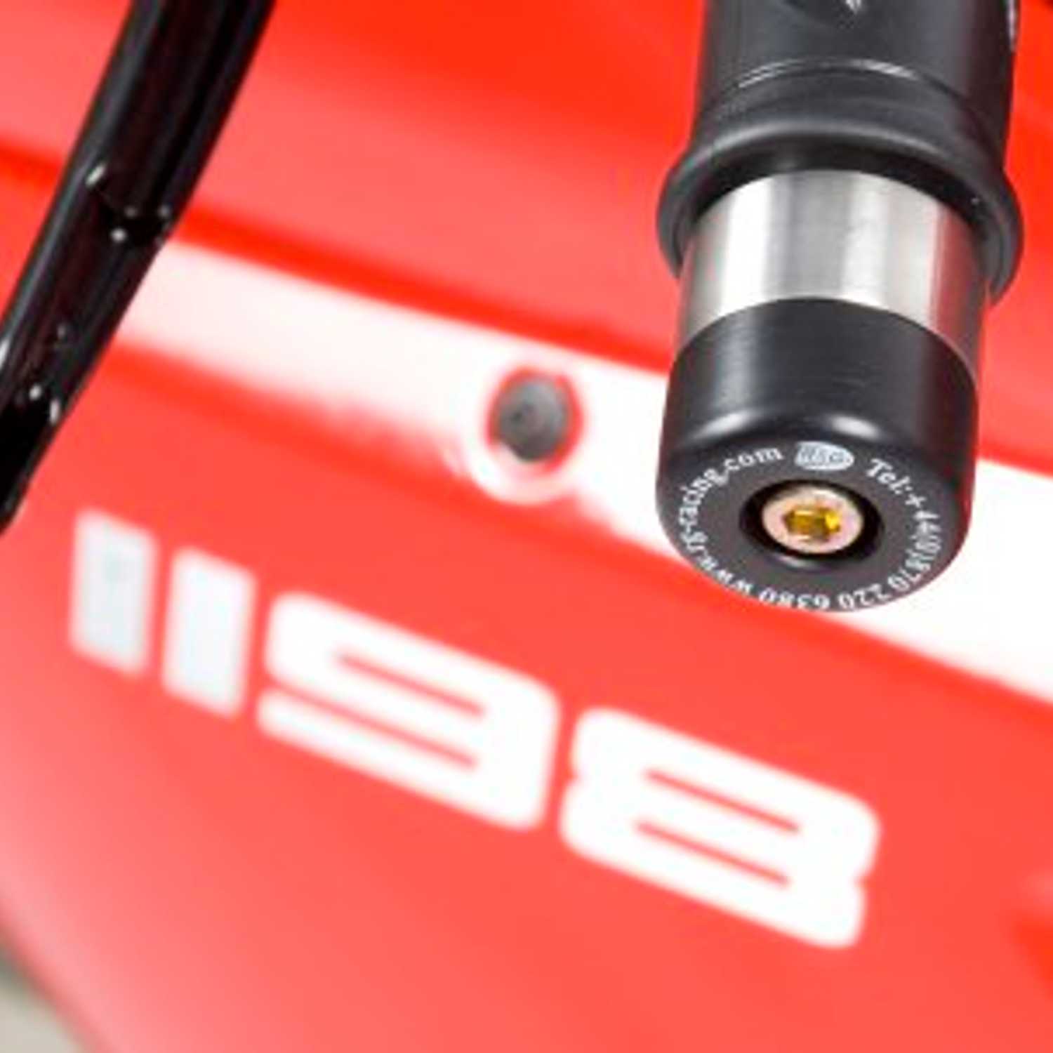 R&G Racing Bar End Sliders for Benelli TNT 899 '04-'16, Tre K 899 '08-'11 and Ducati 748 '86-'16, 899 Panigale '11-'22, 916 '93-'16, 959 Panigale '08-'22 & Other Models R&G Racing Bar End Sliders for Benelli TNT 899 '04-'16, Tre K 899 '08-'11 and Ducati 748 '86-'16, 899 Panigale '11-'22, 916 '93-'16, 959 Panigale '08-'22 & Other Models